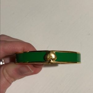Kate Spade Green Bangle Bracelet
